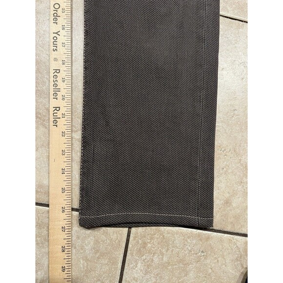 Jacob Cohen Jeans Mens 32x27 Brown Stretch Made in Italy Handmade J688 COMF - Picture 12 of 12